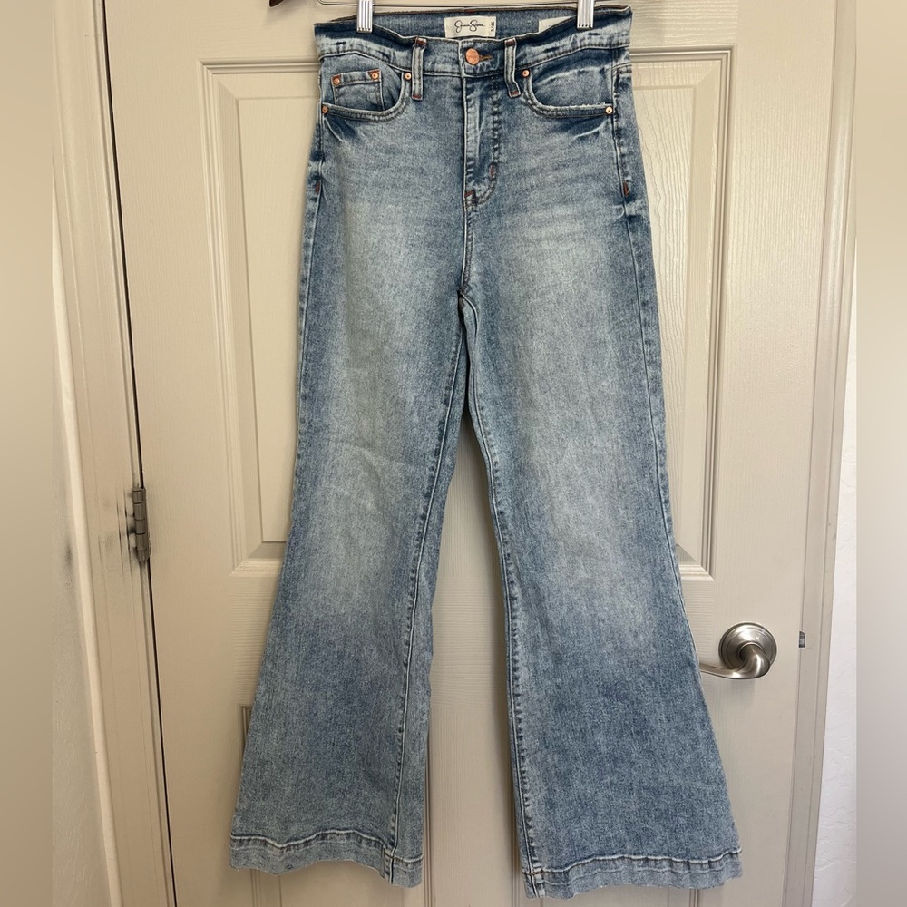 Jessica Simpson high rise wide leg trouser size 26